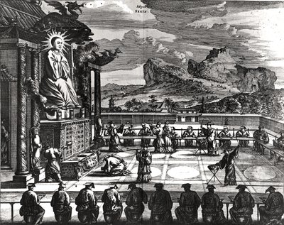 A Buddhist Ceremony from 